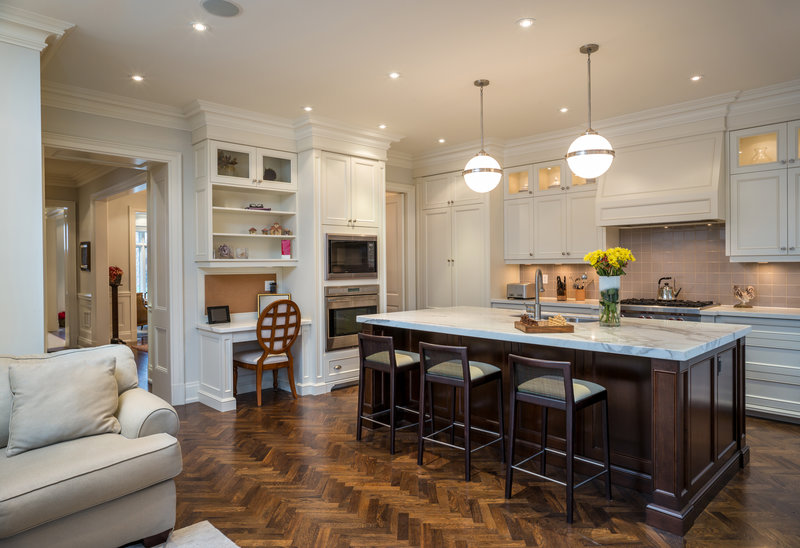 Beautiful interior lighting installation in Ottawa home